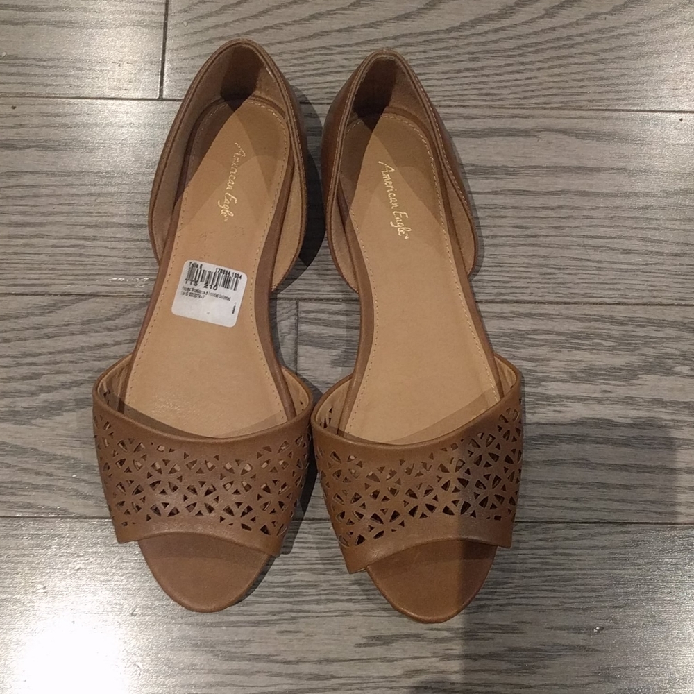 Beautiful faux leather sandals by American Eagles